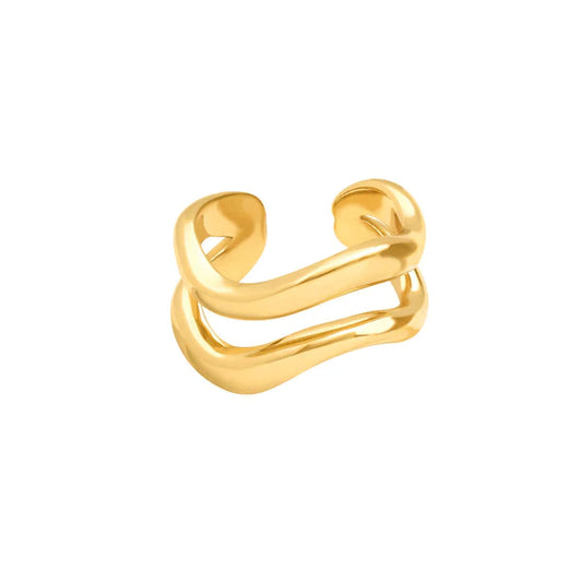 Ear Cuff Ischgl Gold | Brandlinger
