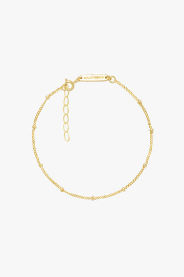 Armband Stud chain bracelet gold | wildthings