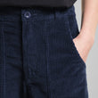 Workwear Pants Vara Corduroy Navy | DEDICATED