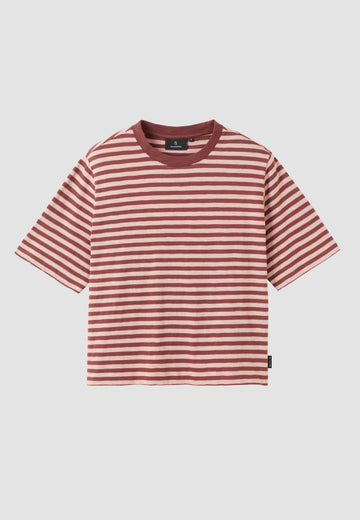 T-Shirt AZOLLA STRIPES rose | recolution