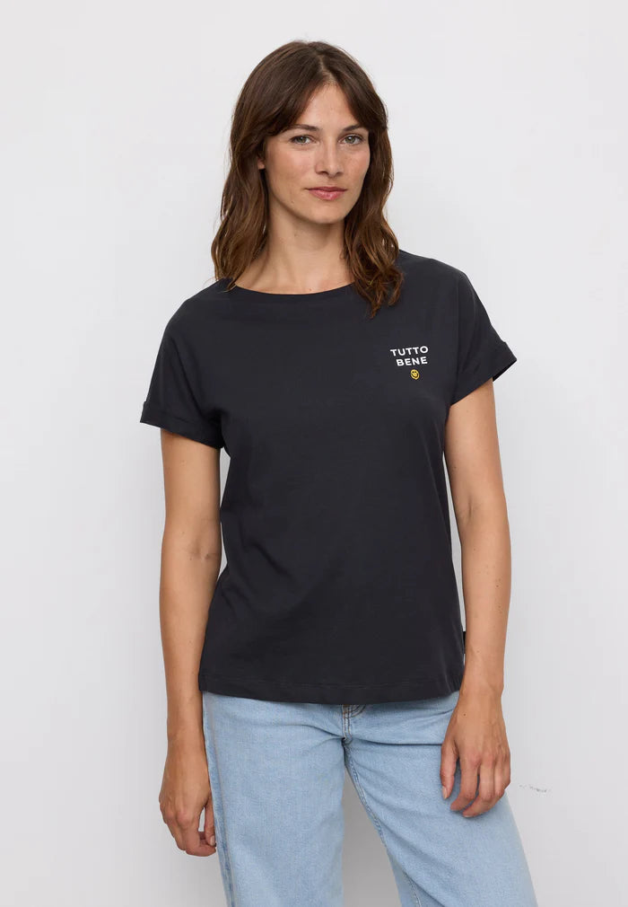 T-Shirt CAYENNE TUTTO BENE black | recolution
