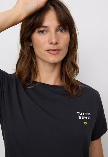 T-Shirt CAYENNE TUTTO BENE black | recolution