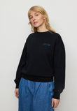 Sweatshirt NERINE THINK POSITIVE black | recolution