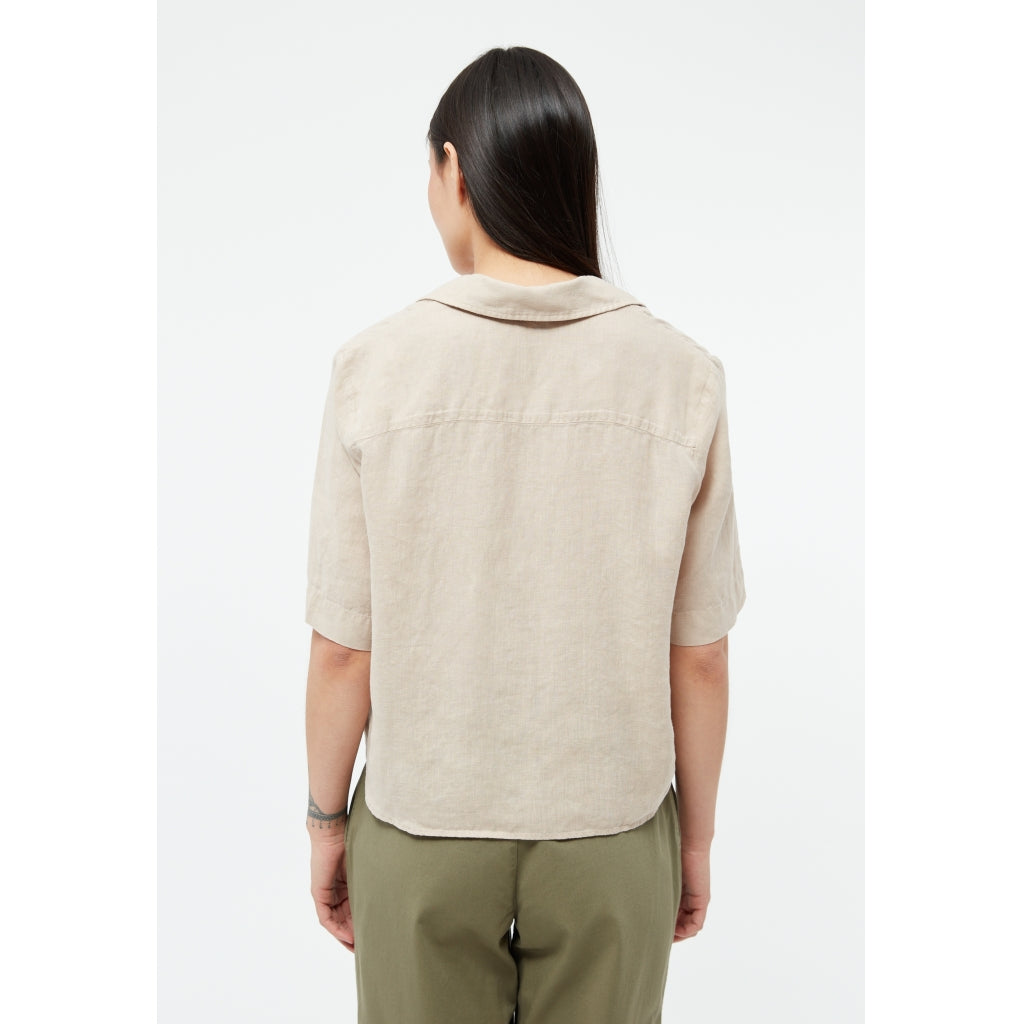 Bluse GBCAROL oat beige (Linen) | Givn