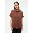 Bluse GBSarah chocolate brown | Givn