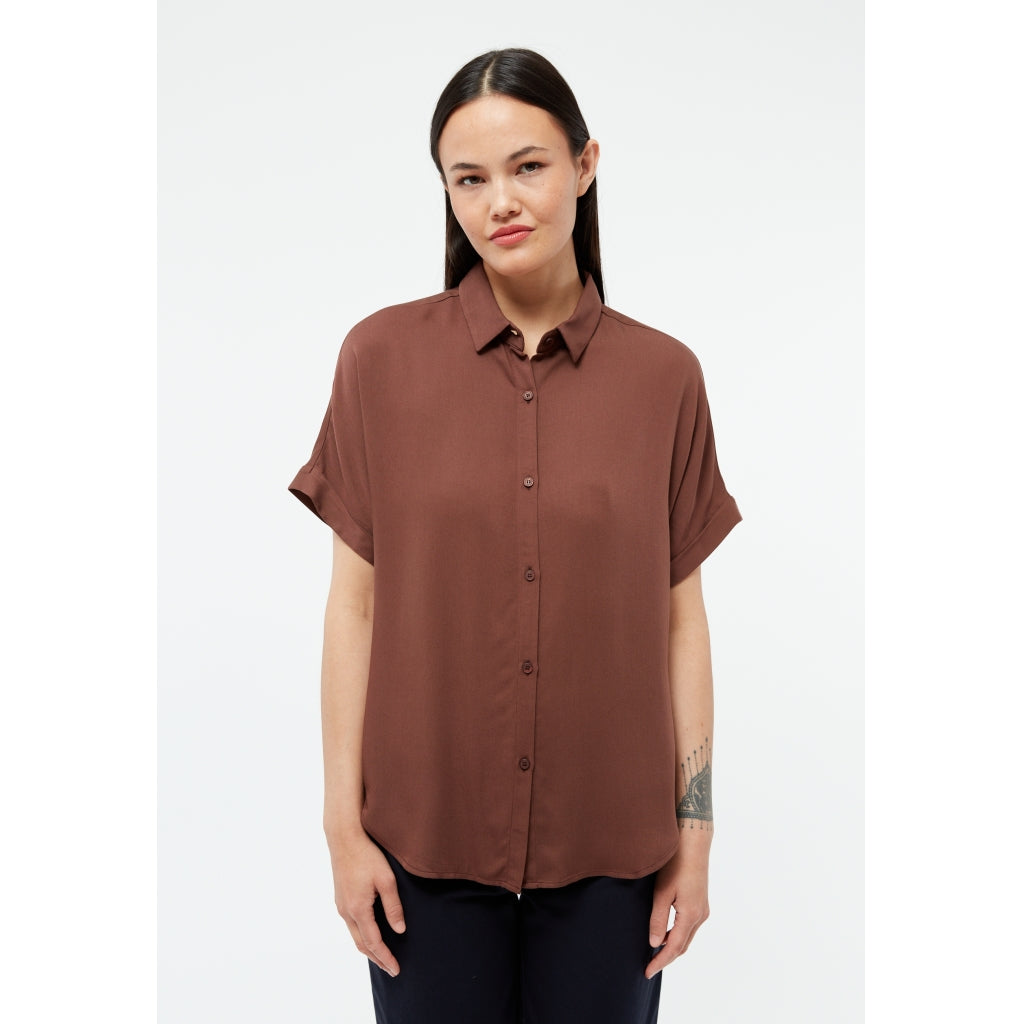 Bluse GBSarah chocolate brown | Givn