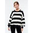 Sweater GBAda Off White / Black Stripes | Givn