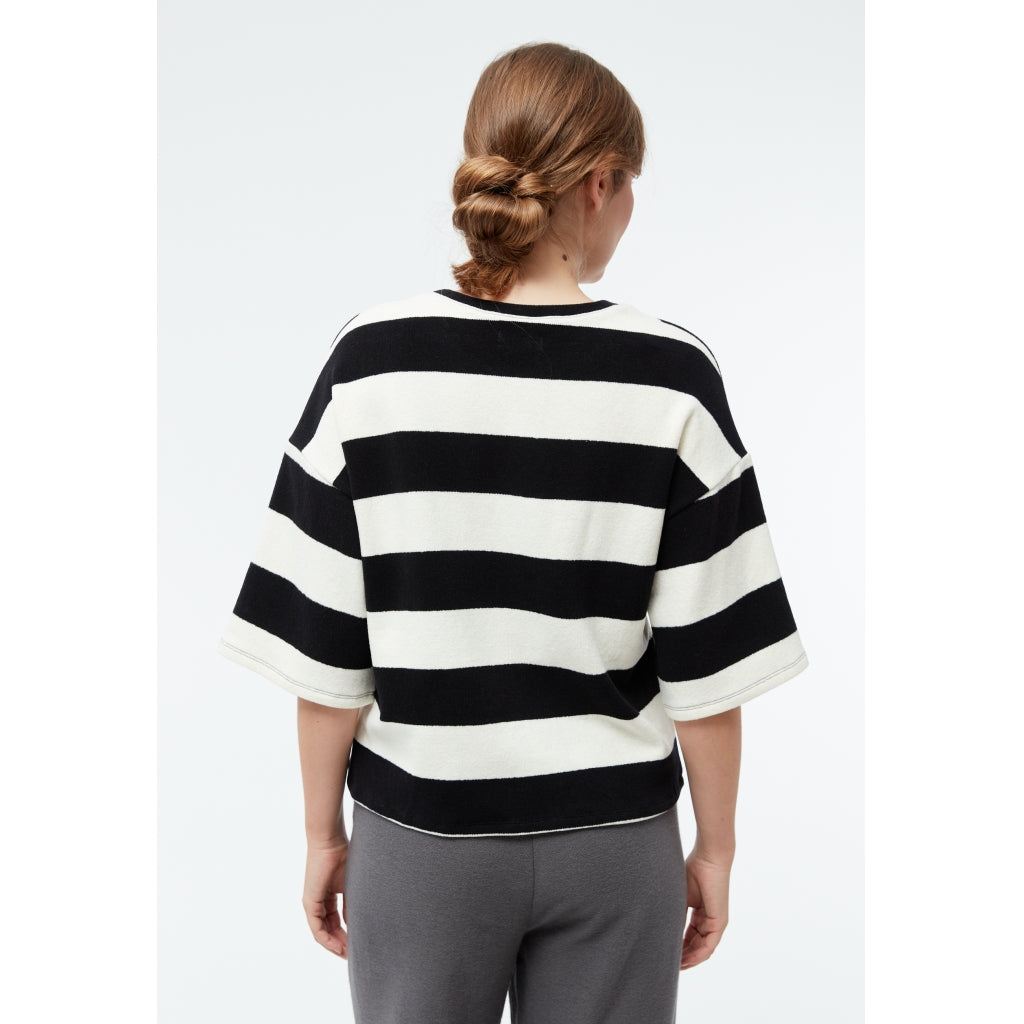 Sweater GBSelma Off White / Black (Stripes) | Givn