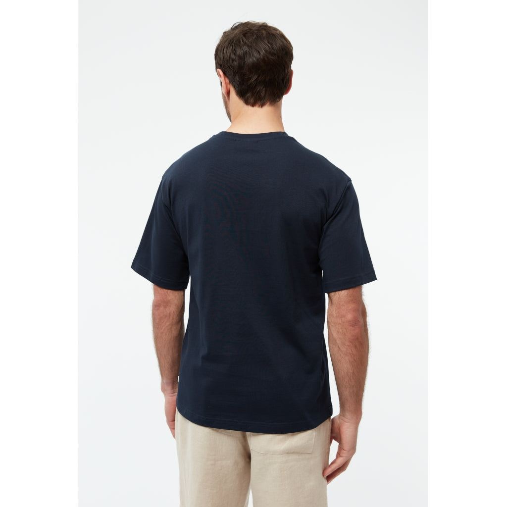 T-Shirt GBLasse (Paper Plane) Midnight Blue | Givn