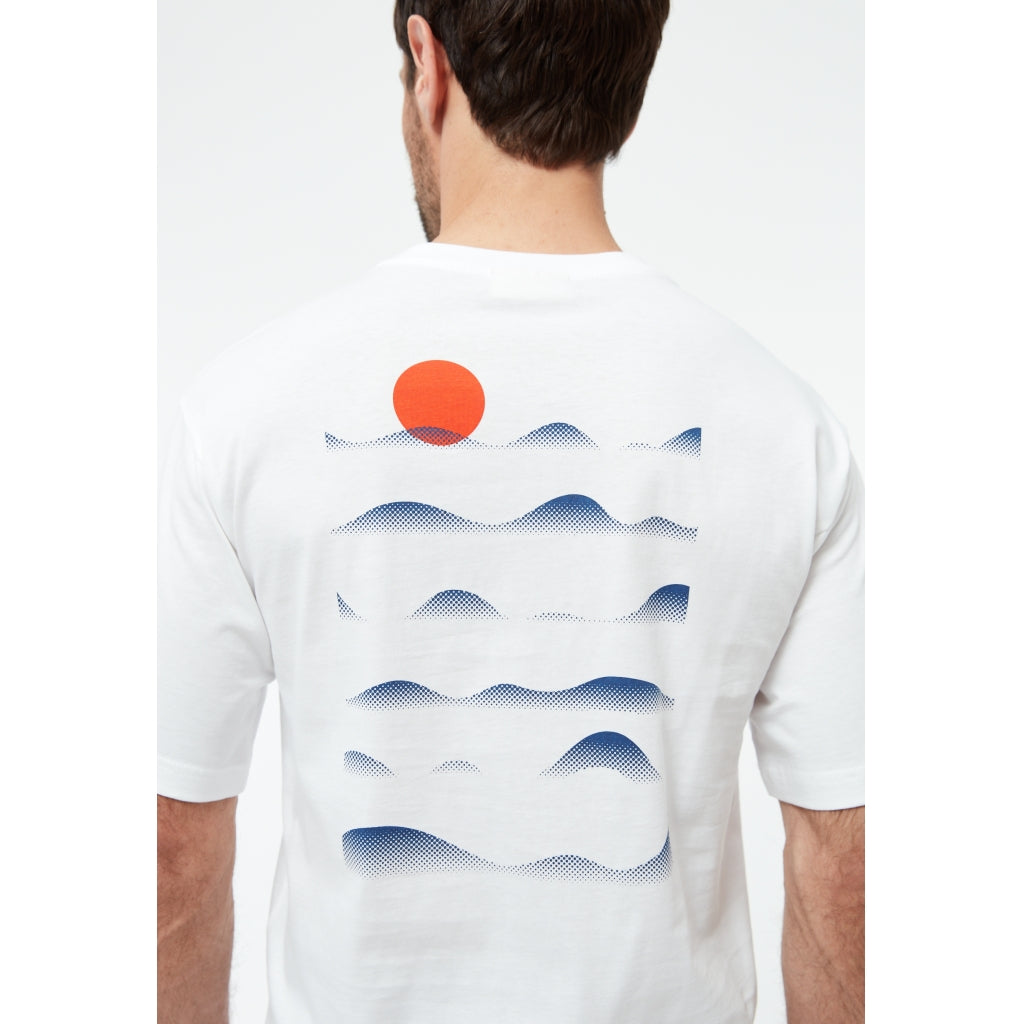 T-Shirt GBLasse (Sunset) White | Givn