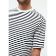 T-Shirt GBLasse Black / White (Stripes) | Givn