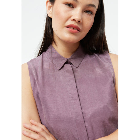Bluse GBXenia English Violet (Tencel) | Givn