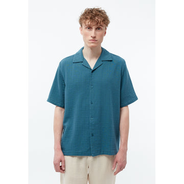 Hemd GBLuca Basalt (Musselin) | Givn