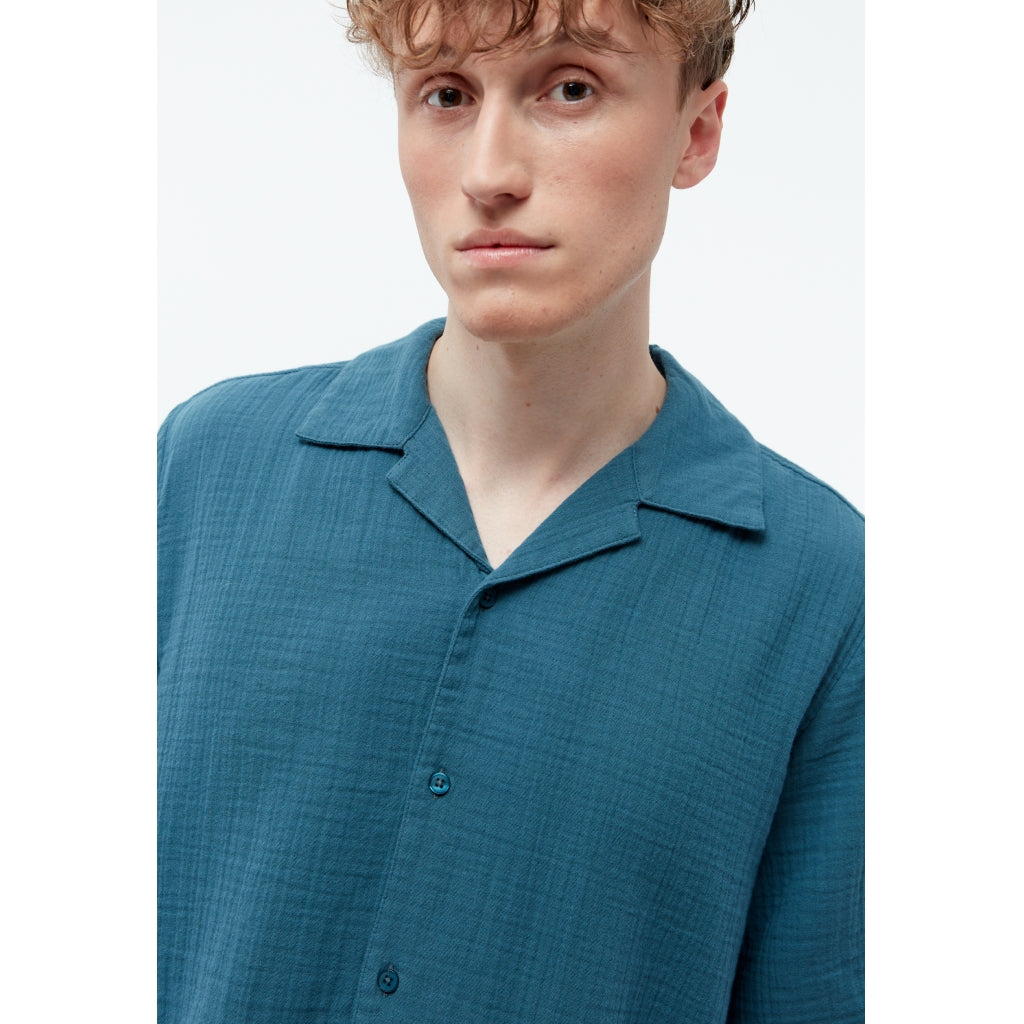 Hemd GBLuca Basalt (Musselin) | Givn
