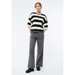 Sweater GBSelma Off White / Black (Stripes) | Givn