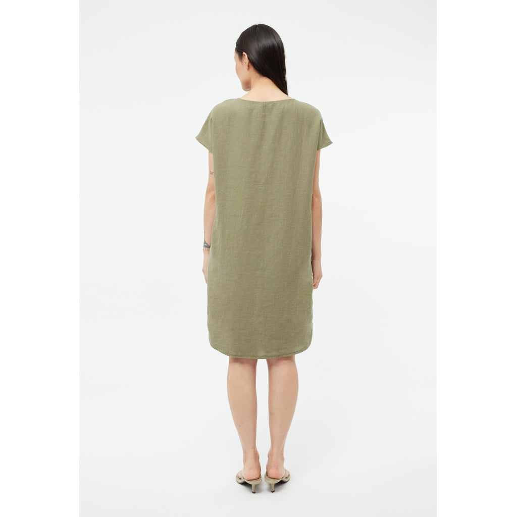 Kleid GBMabel Faded Olive (Linen) | Givn