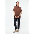 Bluse GBSarah chocolate brown | Givn