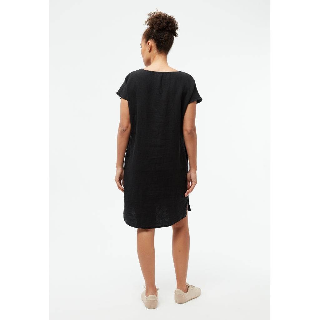 Kleid GBMabel Black (Linen) | Givn