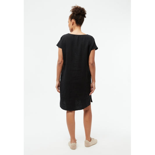 Kleid GBMabel Black (Linen) | Givn