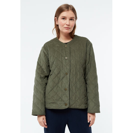 Jacke GBBethany Dark Khaki Cord | Givn
