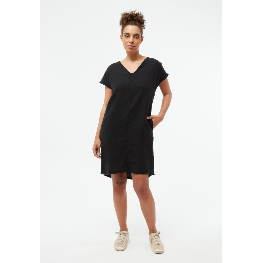 Kleid GBMabel Black (Linen) | Givn