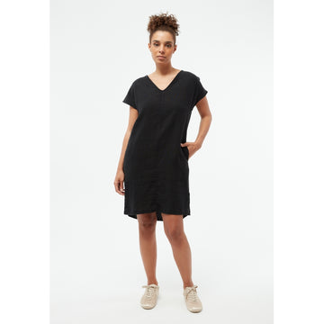 Kleid GBMabel Black (Linen) | Givn