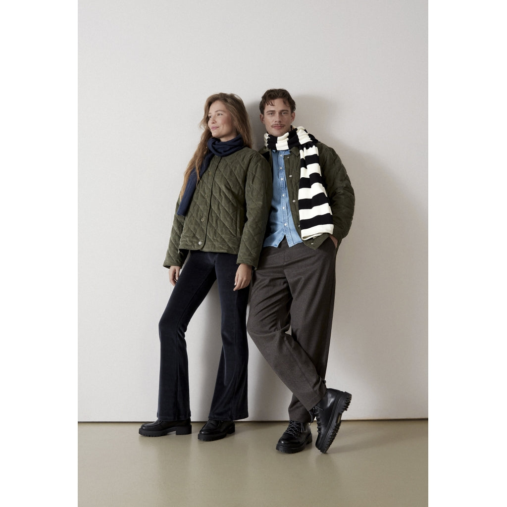 Jacke GBBethany Dark Khaki Cord | Givn