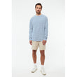 Longsleeve GBPittie Blazing Blue / White (Stripes) | Givn
