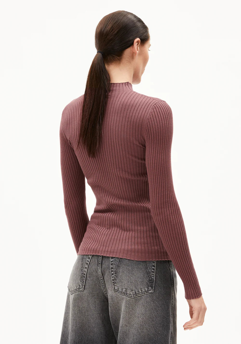 Pullover ALAANIA dark berry | ARMEDANGELS