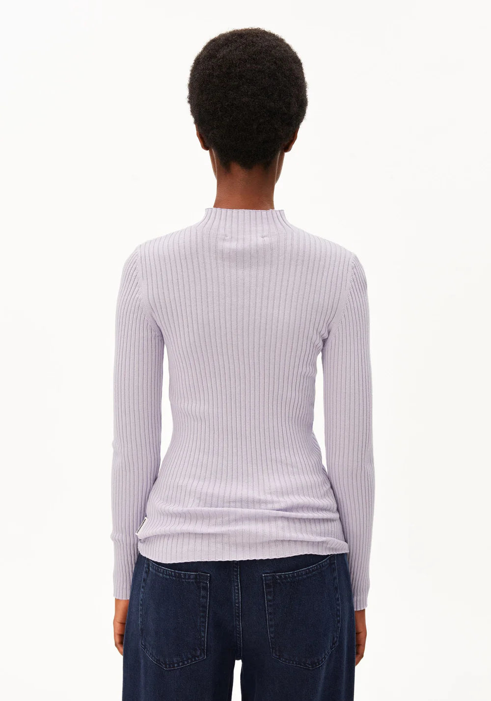 ALAANIA KNIT SWEATER moonlit lilac | ARMEDANGELS