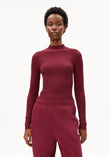 ALAANIA KNIT SWEATER velvet red | ARMEDANGELS
