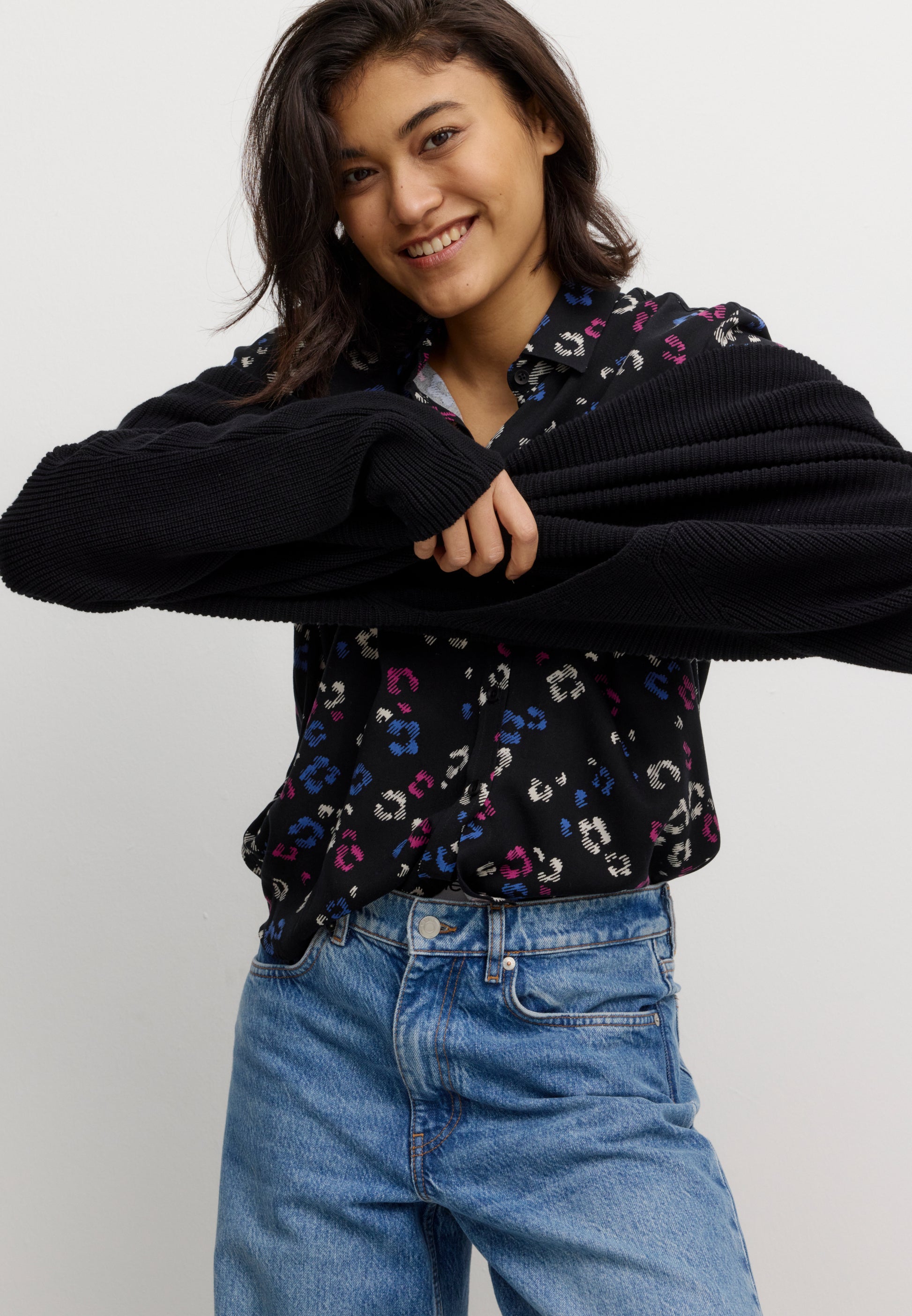 Pullover ARUGULA black | recolution