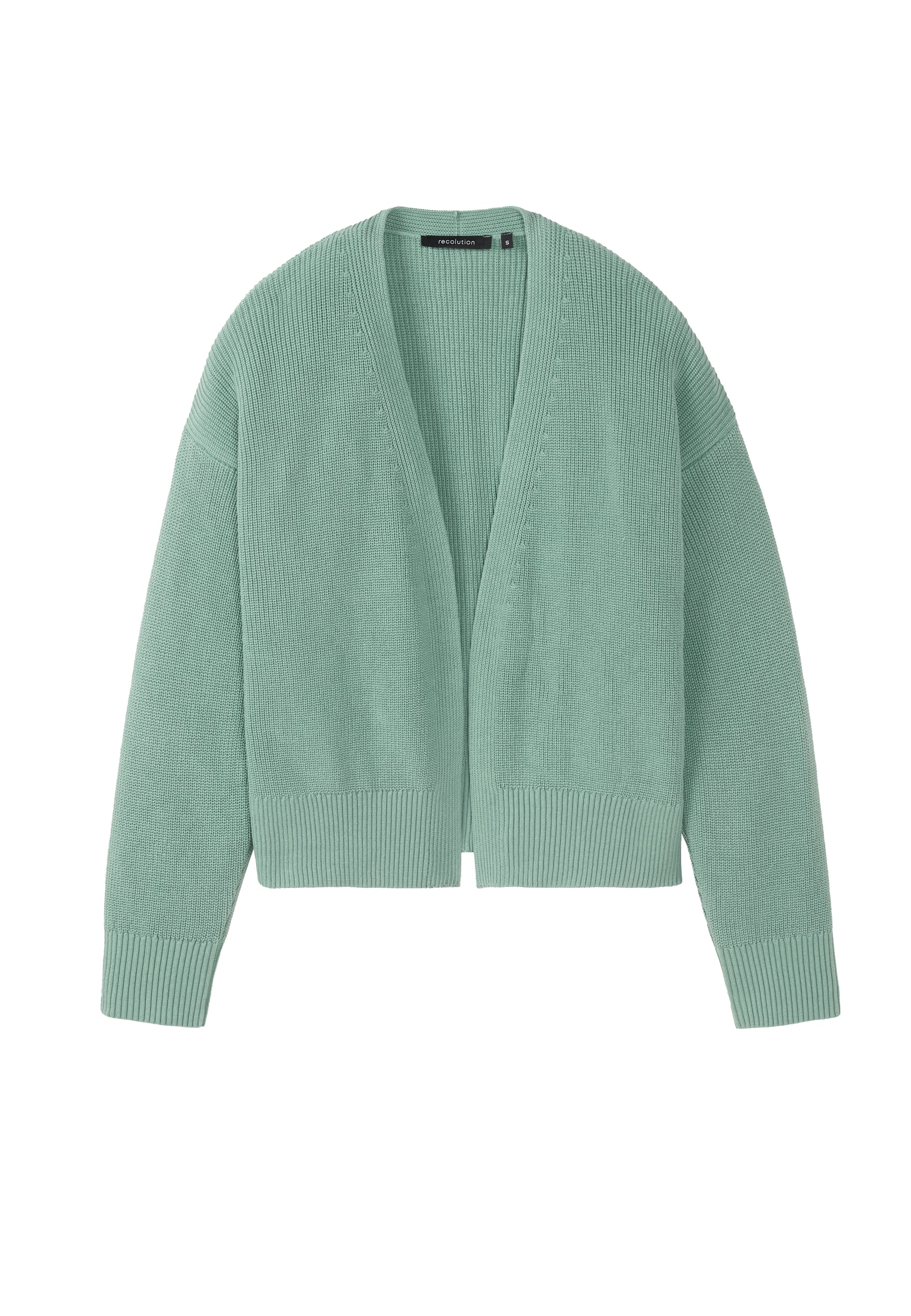 Cardigan MORINGA sage green | recolution