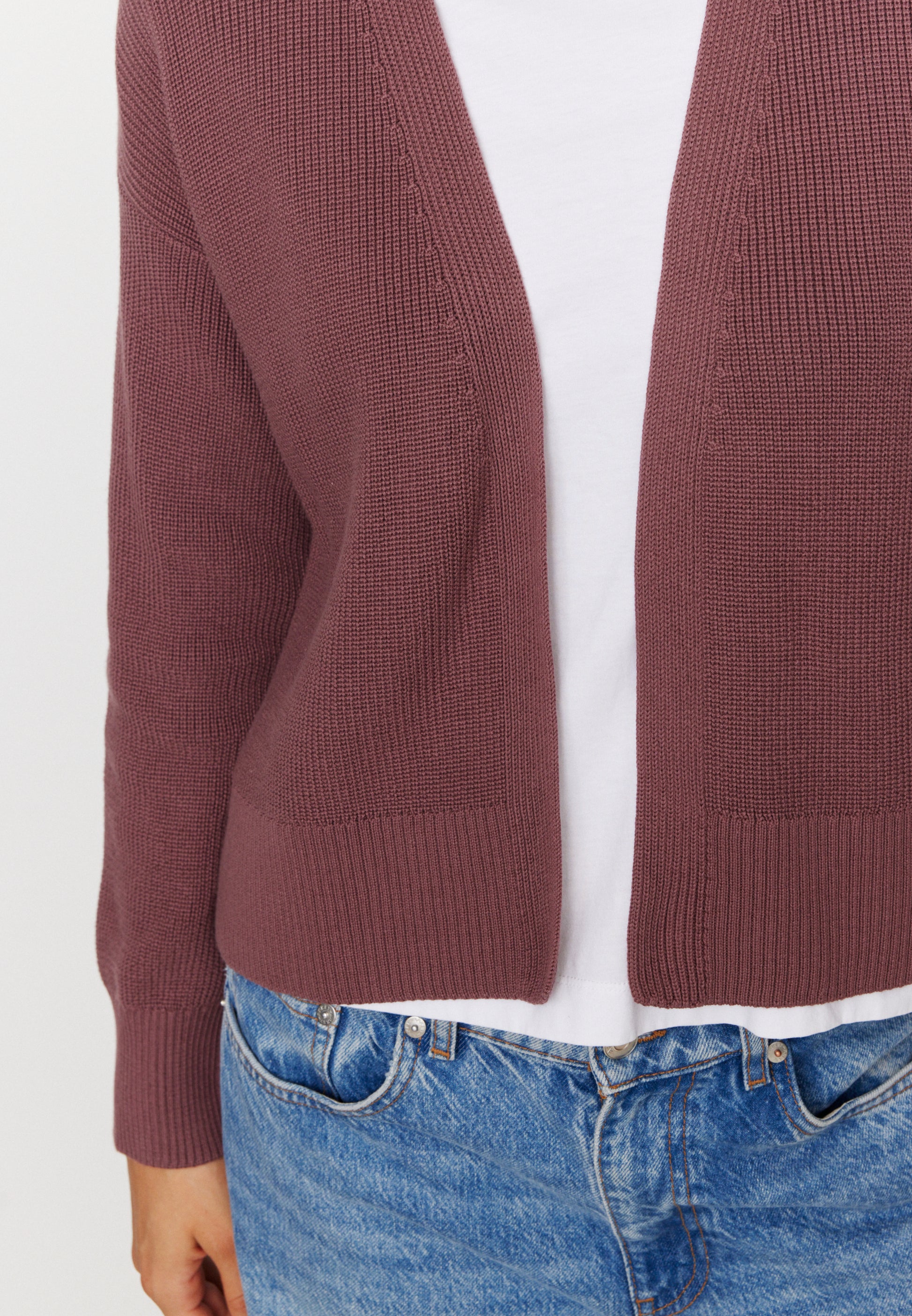 Cardigan MORINGA wild berry | recolution