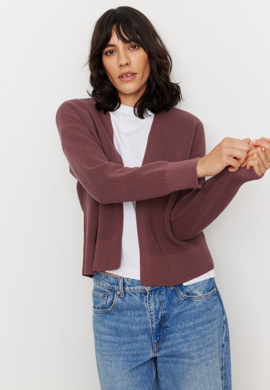 Cardigan MORINGA wild berry | recolution