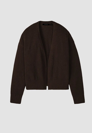 Cardigan MORINGA chocolate | recolution