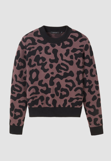 Pullover PISTIA LEO dark grape | recolution