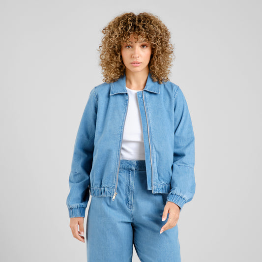 Jacket Sunna Denim Light Blue | DEDICATED
