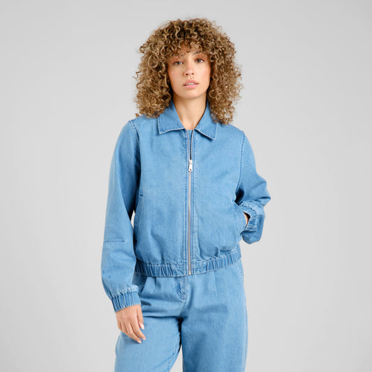 Jacket Sunna Denim Light Blue | DEDICATED