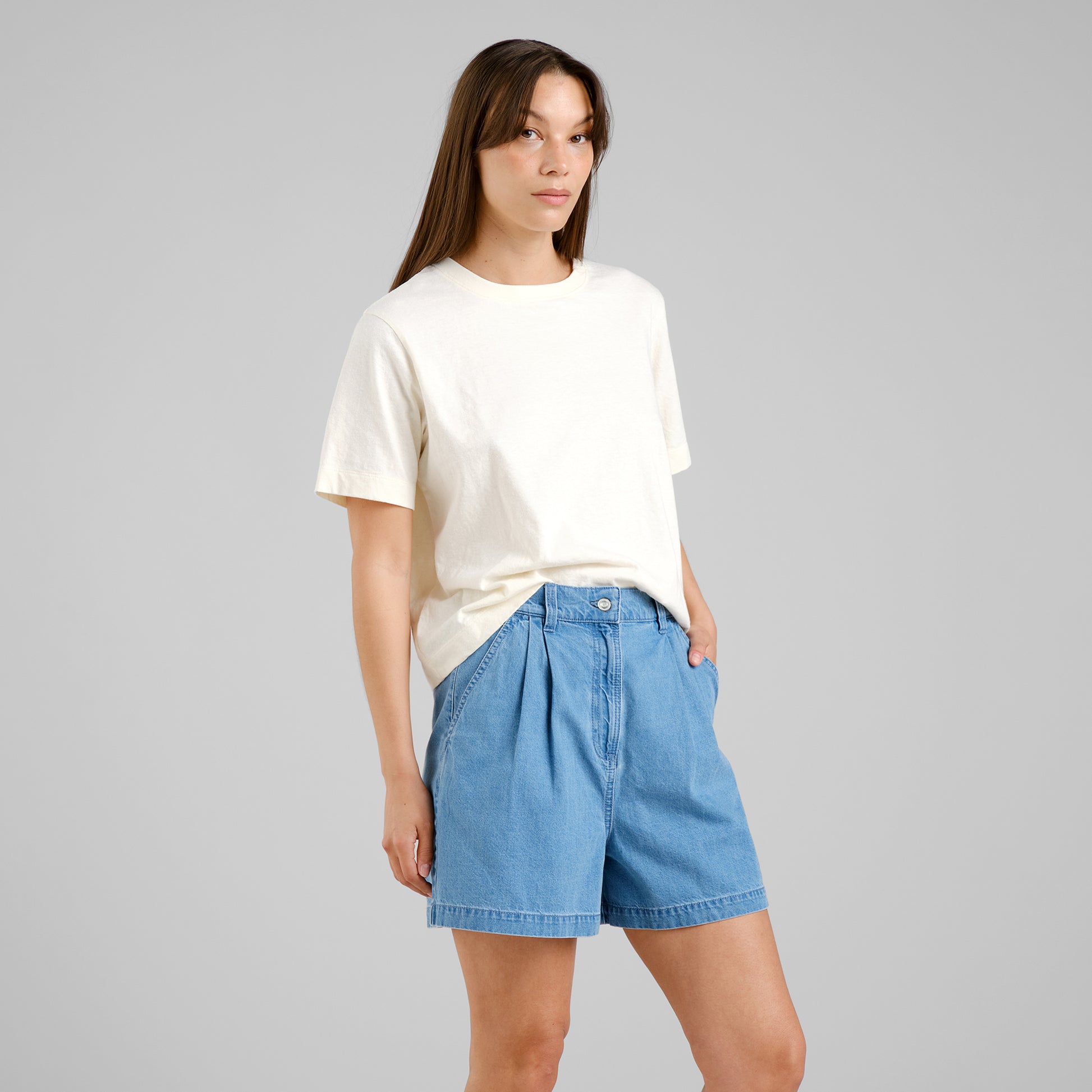 Shorts Djupvik Denim Light Blue | DEDICATED