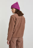Overshirt RHODEA cognac brown | recolution
