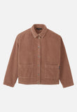 Overshirt RHODEA cognac brown | recolution
