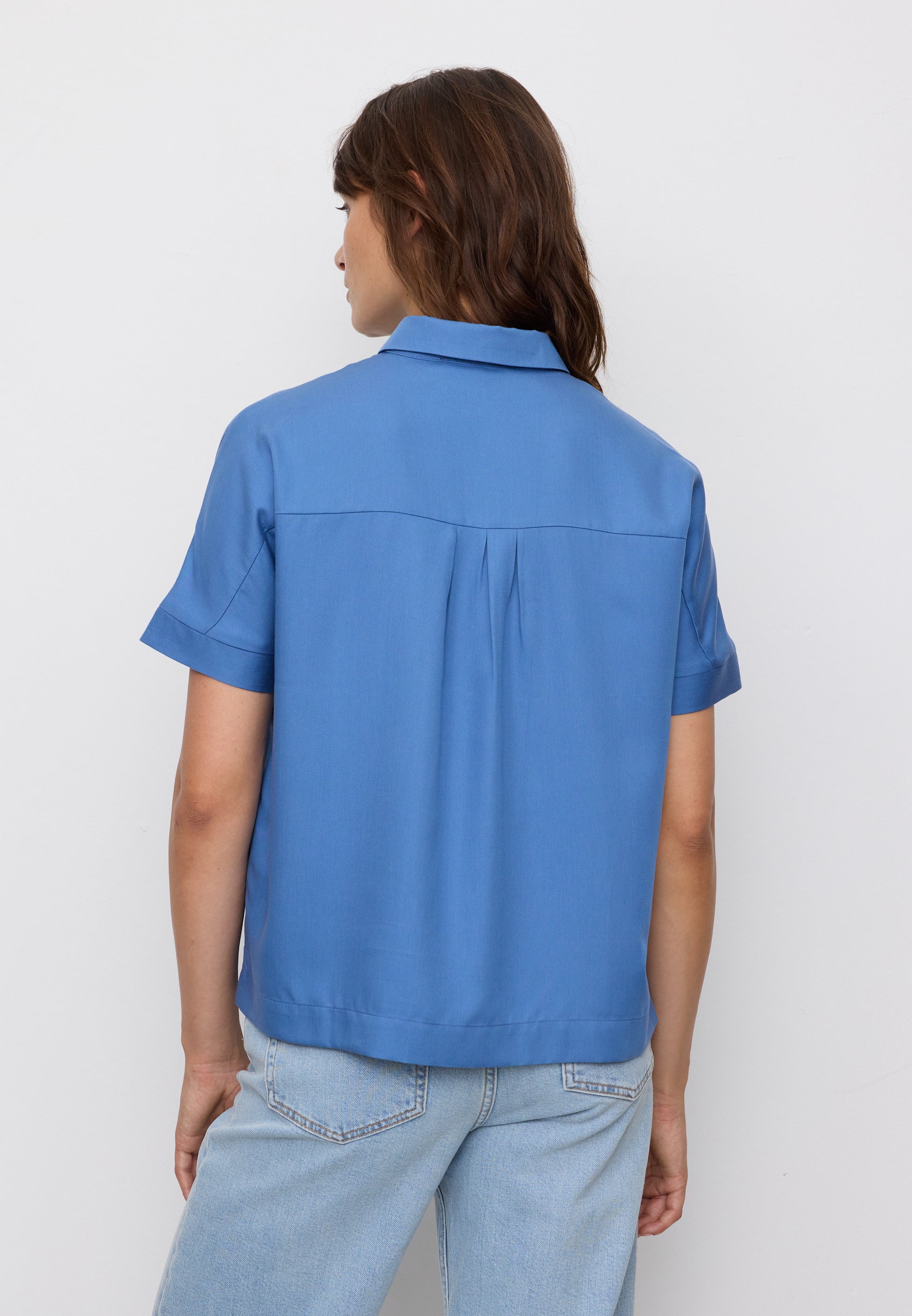 Bluse LOTUS electric blue | recolution