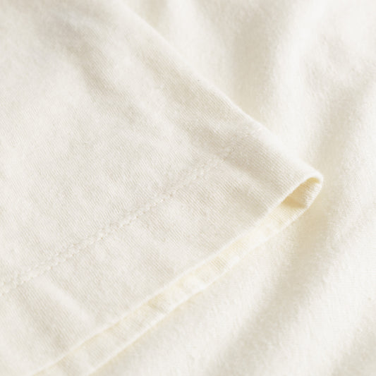 T-shirt Vadstena Hemp Off-White | DEDICATED