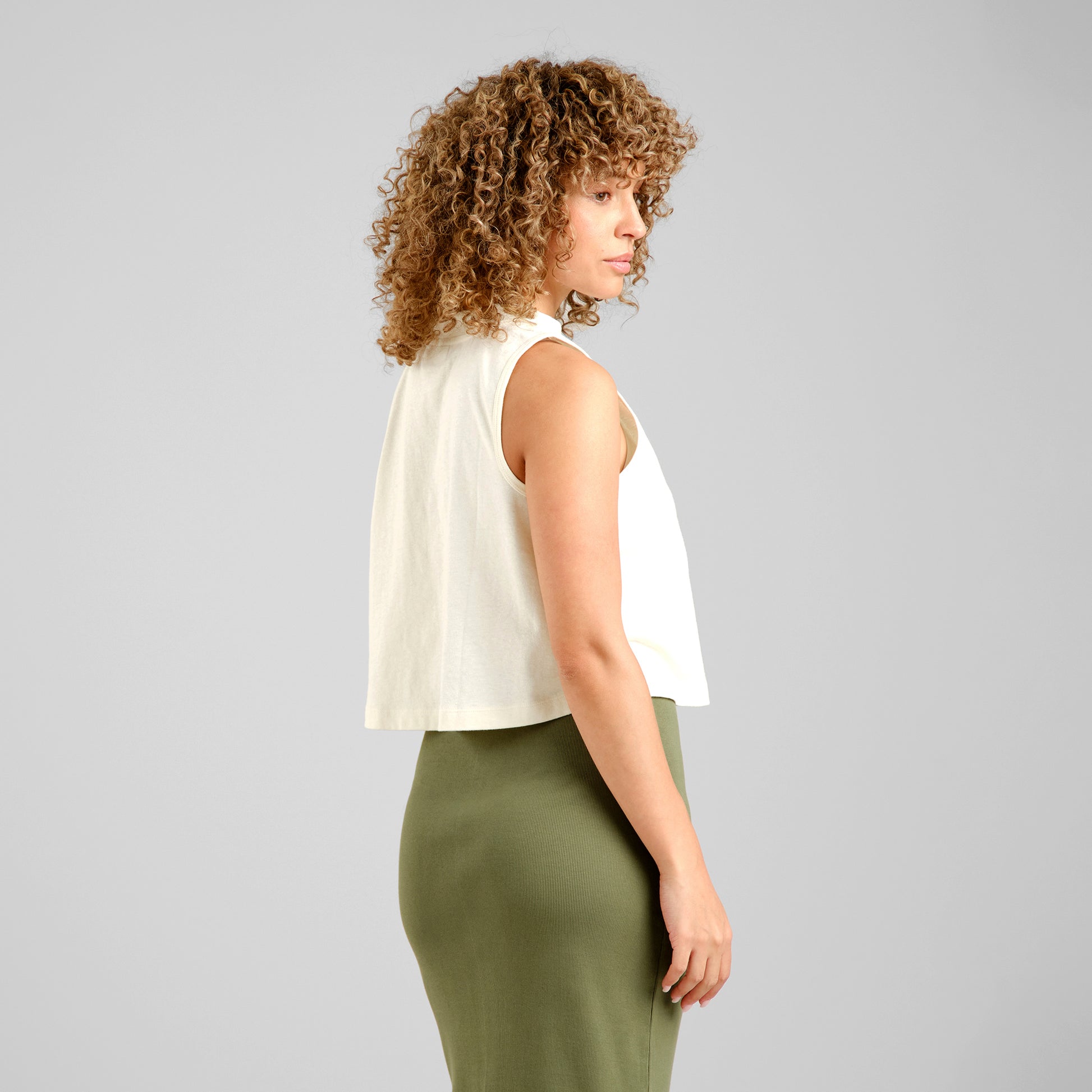 Top Namsos Hemp Off-White | DEDICATED