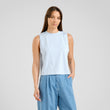 Top Namsos Hemp Skyway Blue | DEDICATED