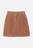 Skirt WISTERIA cognac brown | recolution
