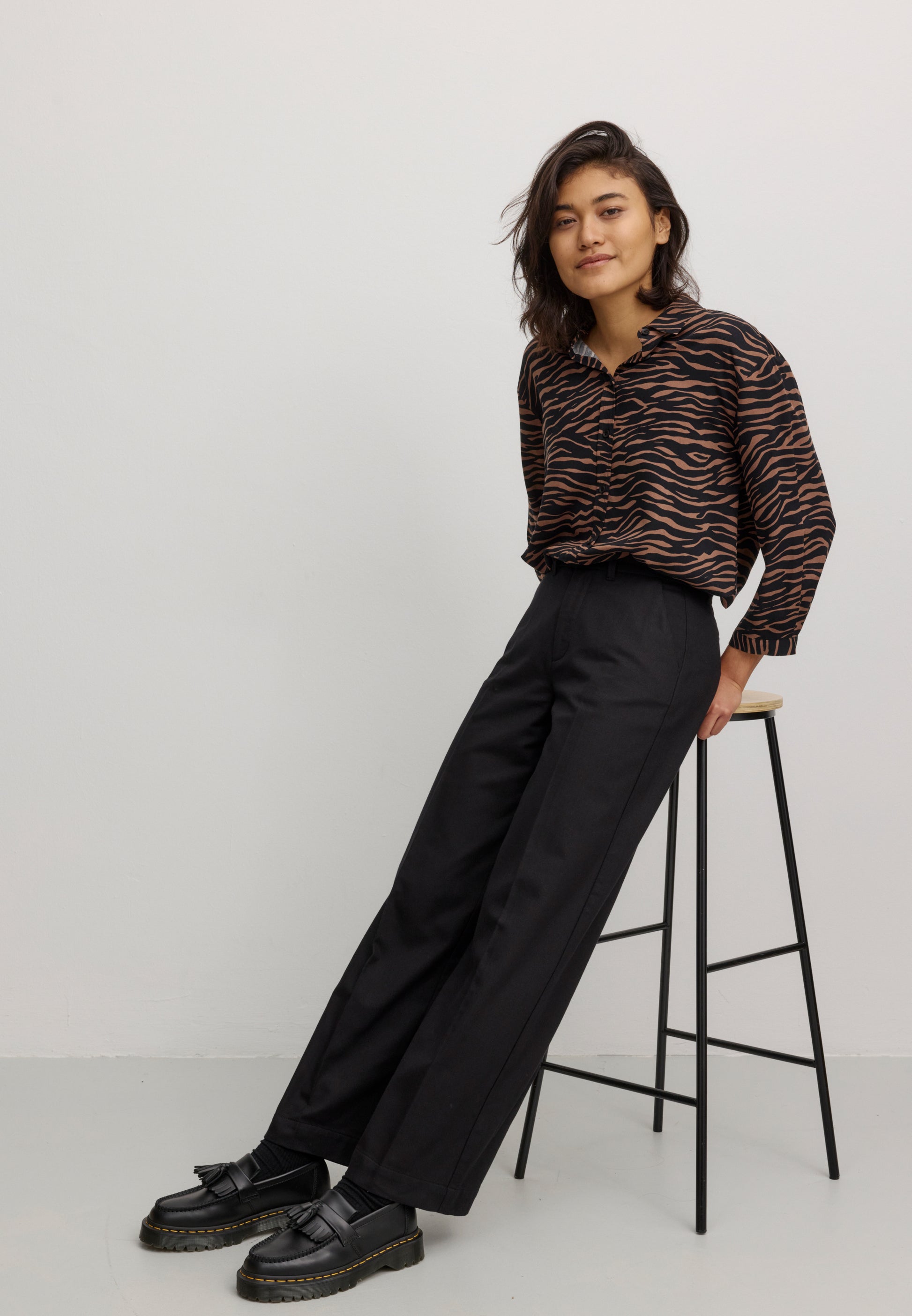 Pants LIGULARIA black | recolution