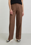 Pants LIGULARIA coffe brown | recolution