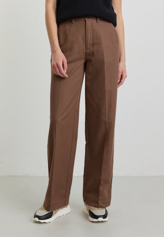 Pants LIGULARIA coffe brown | recolution